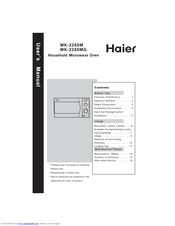 Haier MK-2280MG User Manual