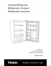 Haier HNRQ05GAWW - 4.52 Cubic Feet Compact Refrigerator User Manual