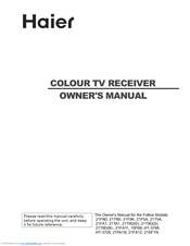 Haier Tv User Manuals Download | ManualsLib