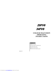 Haier 34FV6 Operating Instructions Manual
