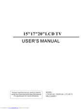 Haier L17LV6-T1 User Manual