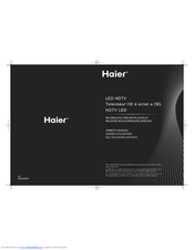 Haier HL24XSLW2 Owner's Manual