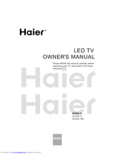 Haier HL22XLT2OM Owner's Manual