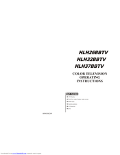 Haier HLH26BBTV Operating Instructions Manual