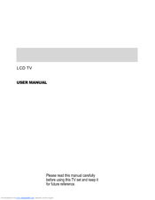 Haier L1910A User Manual