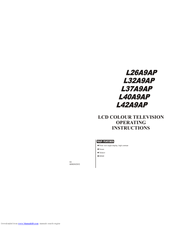 Haier L40A9AP Operating Instructions Manual