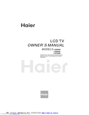 Haier L26A9A Owner's Manual