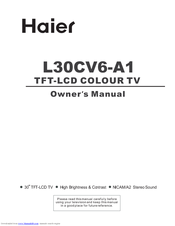 Haier L30CV6-A1 Owner's Manual