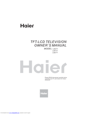 Haier L52T1 Owner's Manual