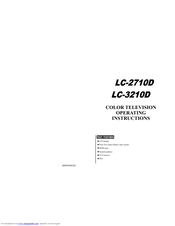 Haier LC-2710D Operating Instructions Manual