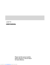 Haier LD2010A User Manual