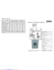 Haier HDS1000TXVE User Manual