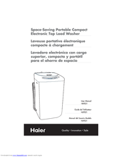 Haier HLP021 - PULSATOR Portable Washer User Manual