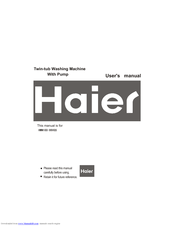 Haier HWM100-99VGS User Manual