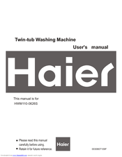 Haier HWM110-0626S User Manual