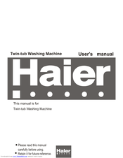 Haier XPB45-GS User Manual