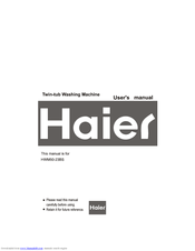 Haier WMS552 User Manual