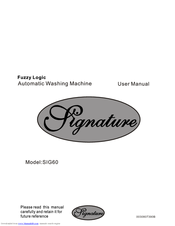 Signature SIG60 User Manual