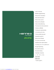 Hanns.G JW197D User Manual