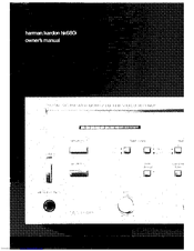 Harman Kardon HK680I Owner's Manual