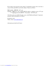 Harman Kardon CITATION 7.2 Release Note
