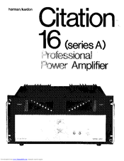 Harman Kardon CITATION 16 Brochure