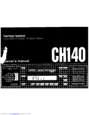 Harman Kardon CH140 Owner's Manual