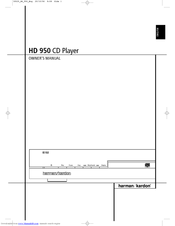 Harman Kardon HD 950 Owner's Manual