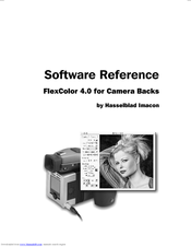 Hasselblad FlexColor 4.0 Software Reference Manual