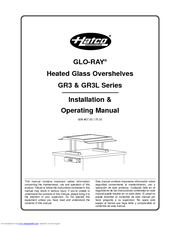 Hatco GR3-35 Installation And Operating Manual