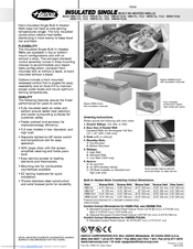 Hatco HWBLIB-FUL Specifications