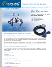 Hawking HKS112U Specifications