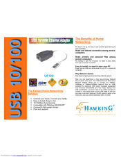 Hawking UF100 Specifications