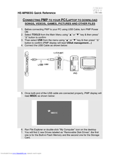 Hi-Tech HE-MP883G Quick Reference