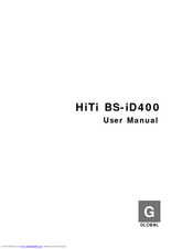 Hi-Touch Imaging Technologies BS-iD400 User Manual