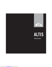 HighGear Altis User Manual