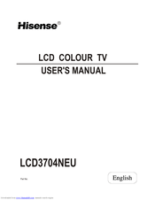 Hisense LCD3704 User Manual