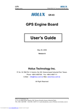 Holux GR-83 User Manual