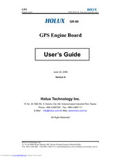 Holux GR-89 User Manual
