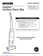 Hoover Impulse H2510 Owner's Manual