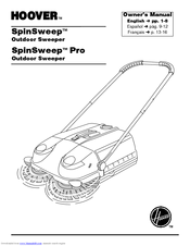 Hoover SpinSweep Pro Owner's Manual