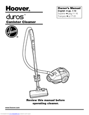 Duros Power Nozzle Canister Vacuum 