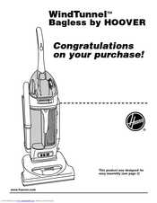Hoover Commercial WindTunnel Manuals | ManualsLib