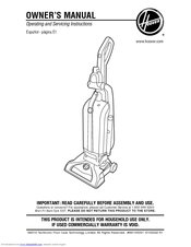 Hoover UH30310 Manuals | ManualsLib
