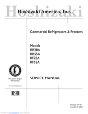Hoshizaki RF55A Service Manual
