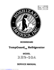 Hoshizaki Temp Guard RH2-SSA Service Manual