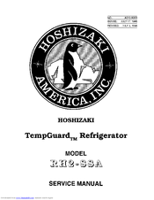 Hoshizaki TempGuard RH2-SSA Service Manual