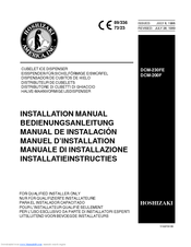 Hoshizaki DCM-200F Installation Manual