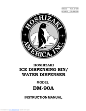 Hoshizaki DM-90A Instruction Manual