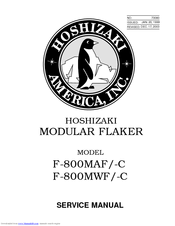 Hoshizaki F-800MWF-C Service Manual